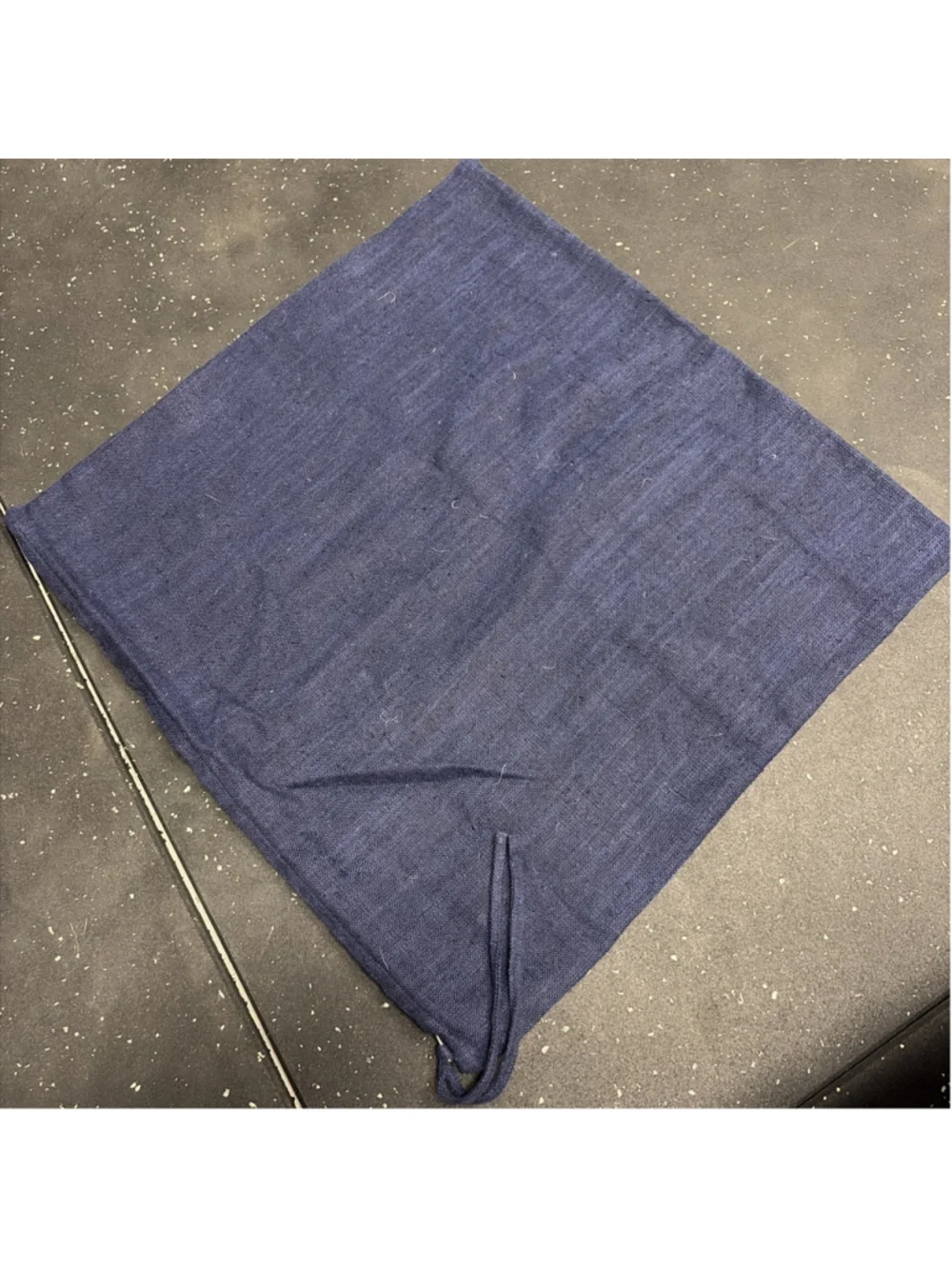 WILLIAMS SONOMA 20x20 Pillow CoverCotton Linen Navy $129